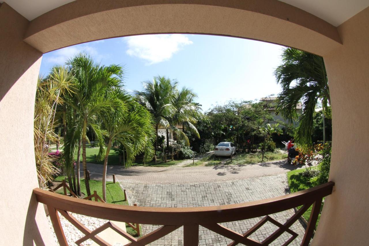 Apt Na Praia Do Forte Em Condominio Frente Mar! Bagian luar foto